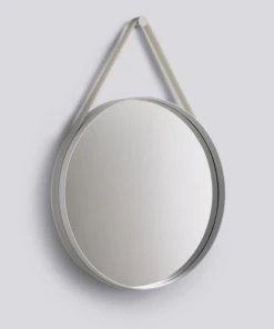 HAY Strap Mirror 70 Grey
