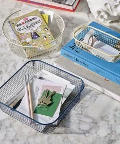 HAY Cesta Trinket Amarillo