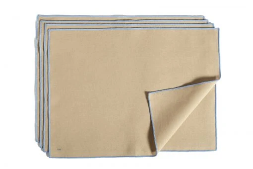 HAY Contour Placemat 4 PCS Beige 6 HAY Contour Placemat 4 PCS Beige