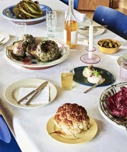 HAY Flare Borosilicate Glass Candlestick 14 HAY Flare Borosilicate Glass Candlestick