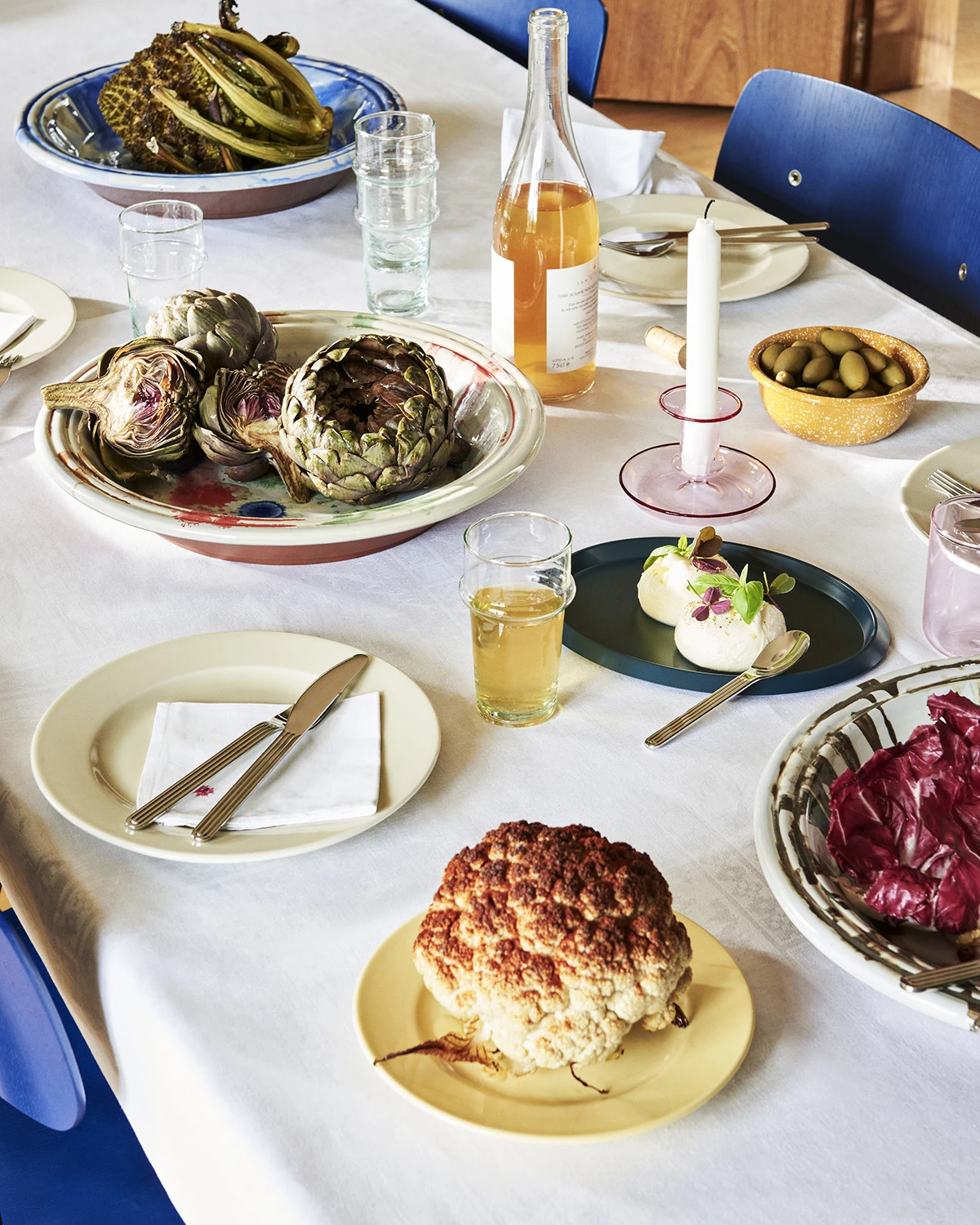 HAY Flare Borosilicate Glass Candlestick 7 HAY Flare Borosilicate Glass Candlestick