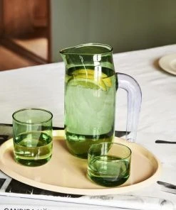 HAY Set Of 2 Tint Glasses In Green