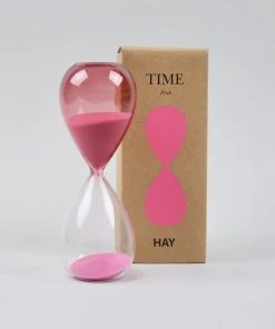 HAY Glass Sand Timer - Medium - Pink