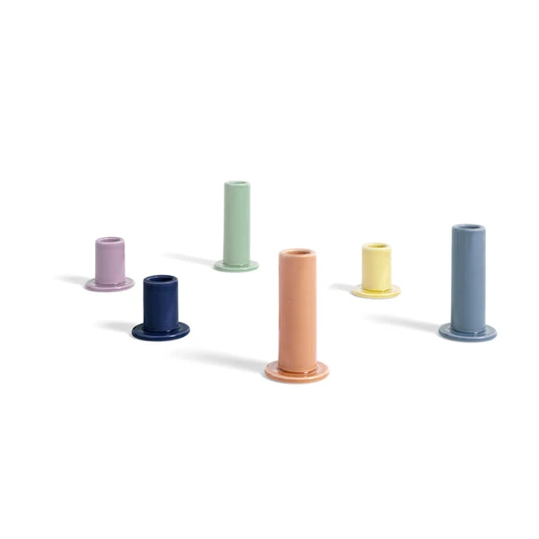 HAY Portavelas Tube M - Peach 4 HAY Portavelas Tube M - Peach