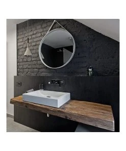 HAY Strap Mirror 70CM - Grey