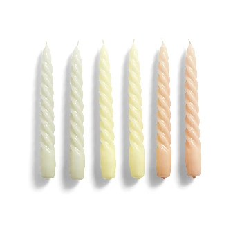 HAY HAY Candle Twist - Peach 5 HAY HAY Candle Twist - Peach