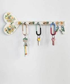 HAY Cane Key Ring Black