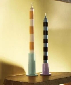 HAY Stripe Candle Set Of 4 Douce