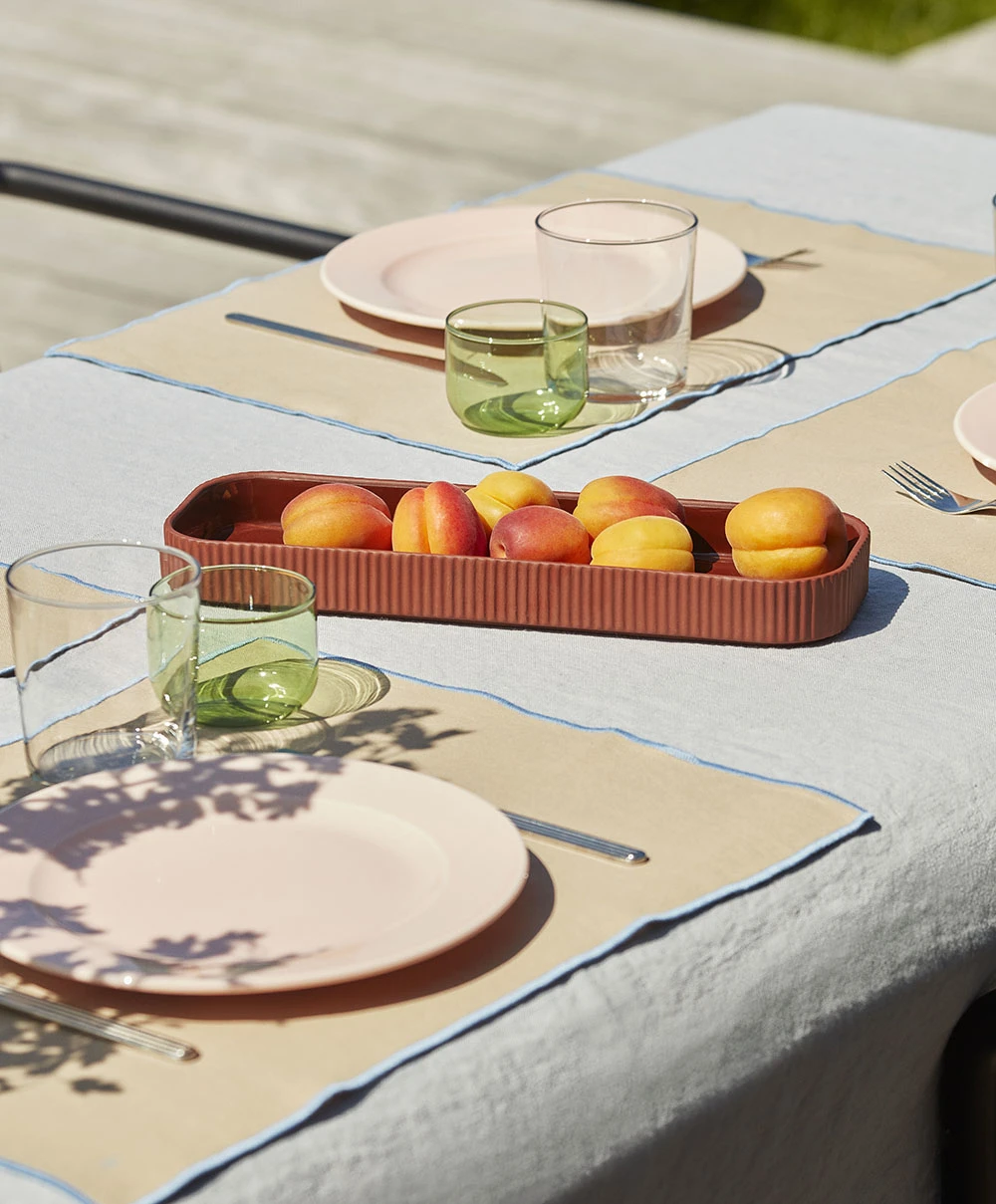 HAY Set of 4 Cotton Contour Place Mat 5 HAY Set of 4 Cotton Contour Place Mat