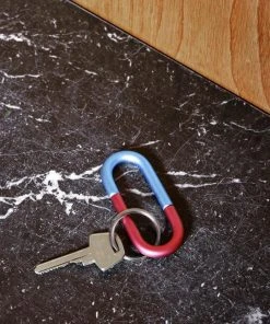 HAY Black Cane Key Ring