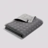 HAY Mega Dot Dark Grey Bedspread