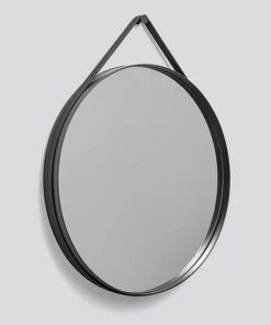 HAY Strap Mirror 70 Anthracite
