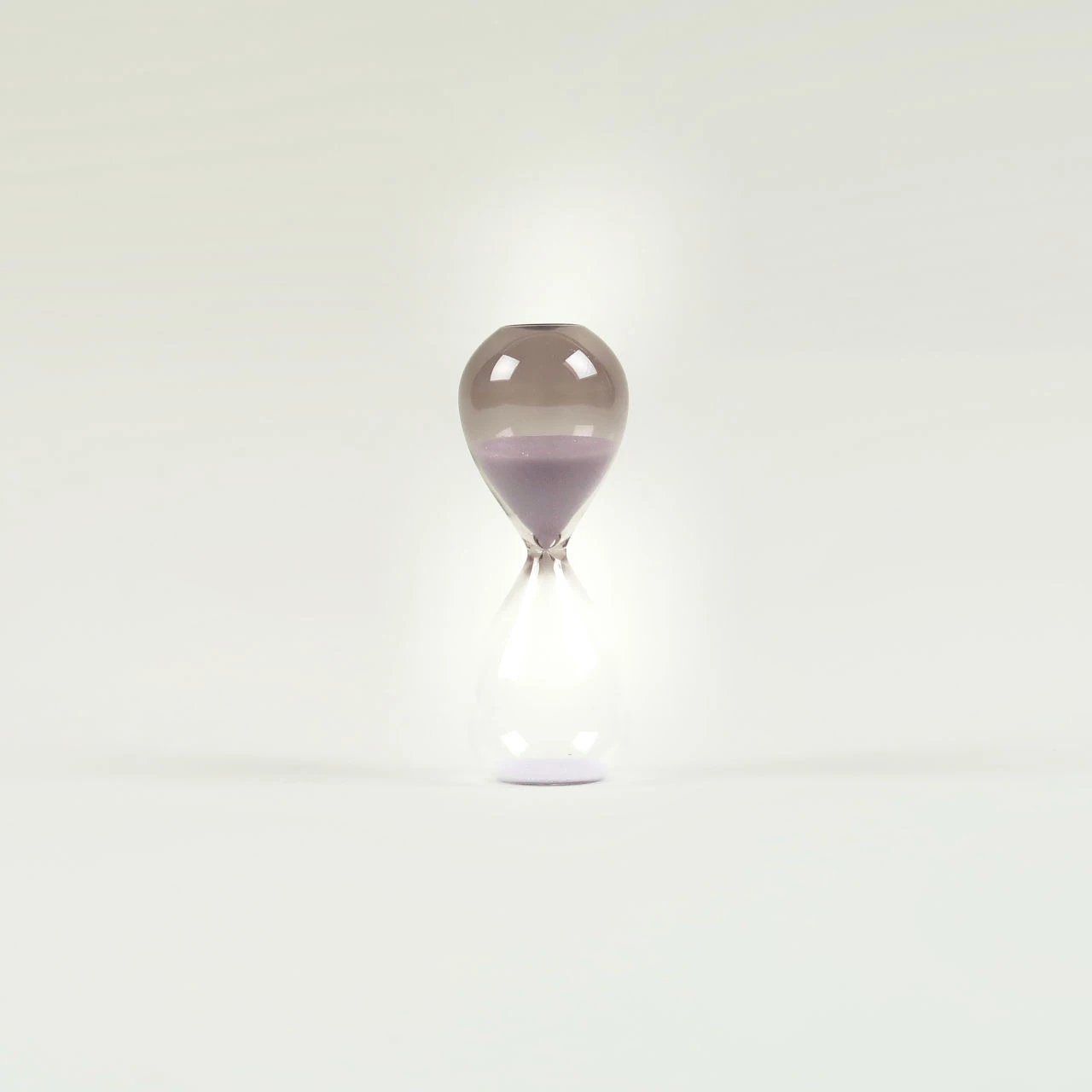 HAY Glass Sand Timer - Small - Lavender 4 HAY Glass Sand Timer - Small - Lavender