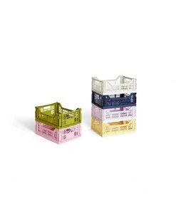 HAY Colour Crate M Light Yellow