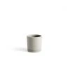 HAY Maceta Plant Pot with Saucer M Grey