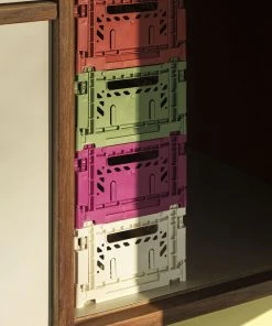 HAY Small Plastic Colour Crate 47 HAY Small Plastic Colour Crate