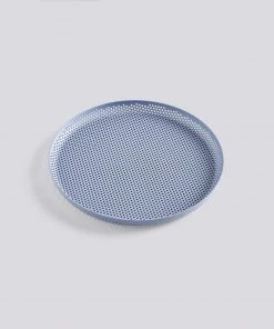 HAY Perforated Tray M Light Blue