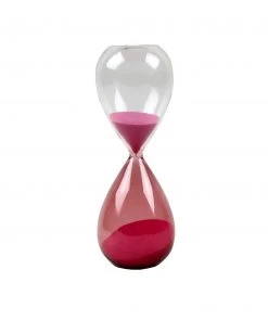 HAY Glass Sand Timer - Medium - Pink