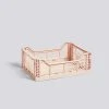HAY Medium Soft Pink Crate