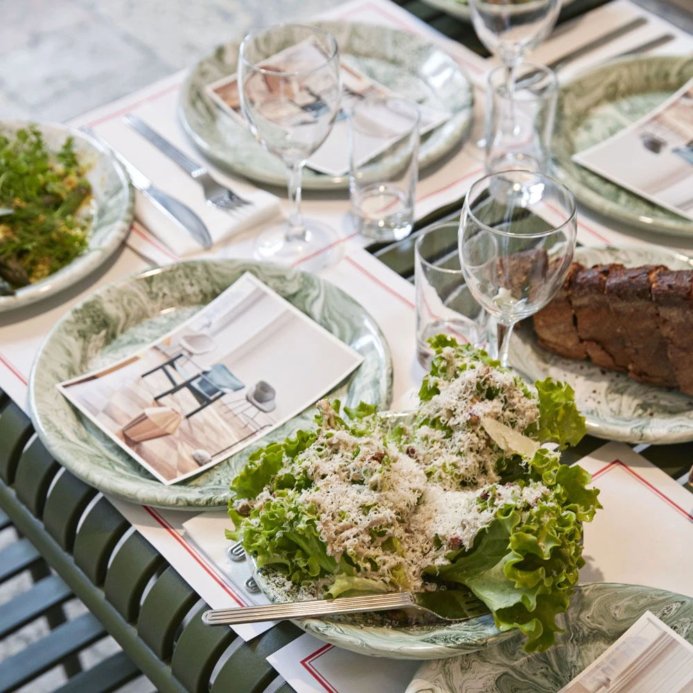 HAY Soft Ice Oval Serving Dish Green 5 HAY Soft Ice Oval Serving Dish Green