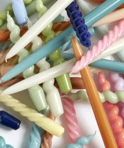 HAY Set Di Candele 6pz Long Mix