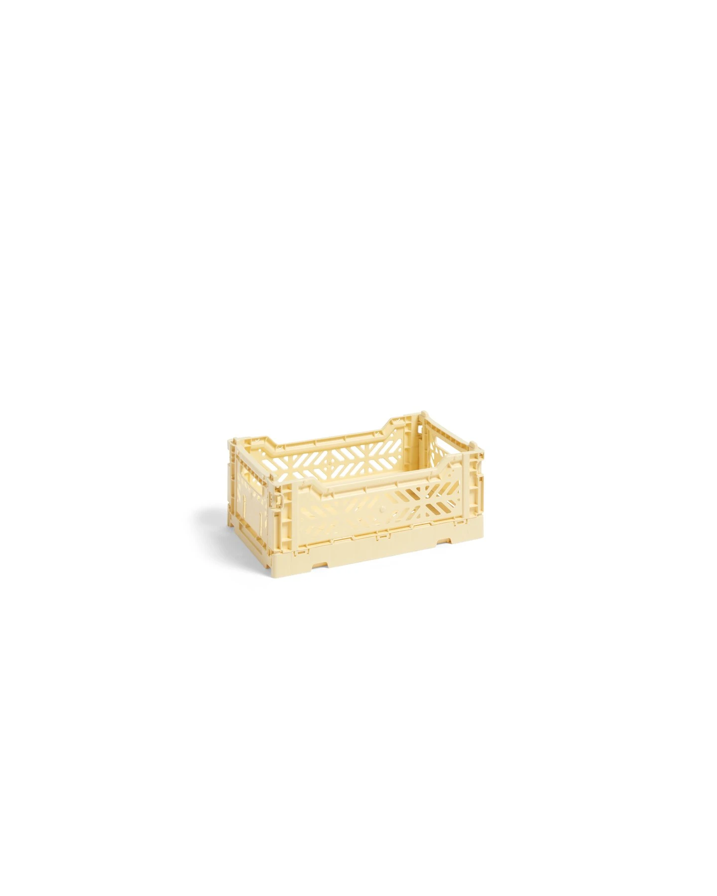 HAY Colour Crate S Light Yellow 3 HAY Colour Crate S Light Yellow