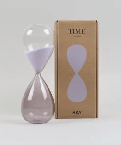 HAY Glass Sand Timer - Large - Lavender