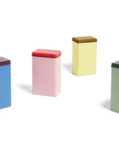 HAY Blue Stainless Steel Sowden Coffee Tin 7 HAY Blue Stainless Steel Sowden Coffee Tin