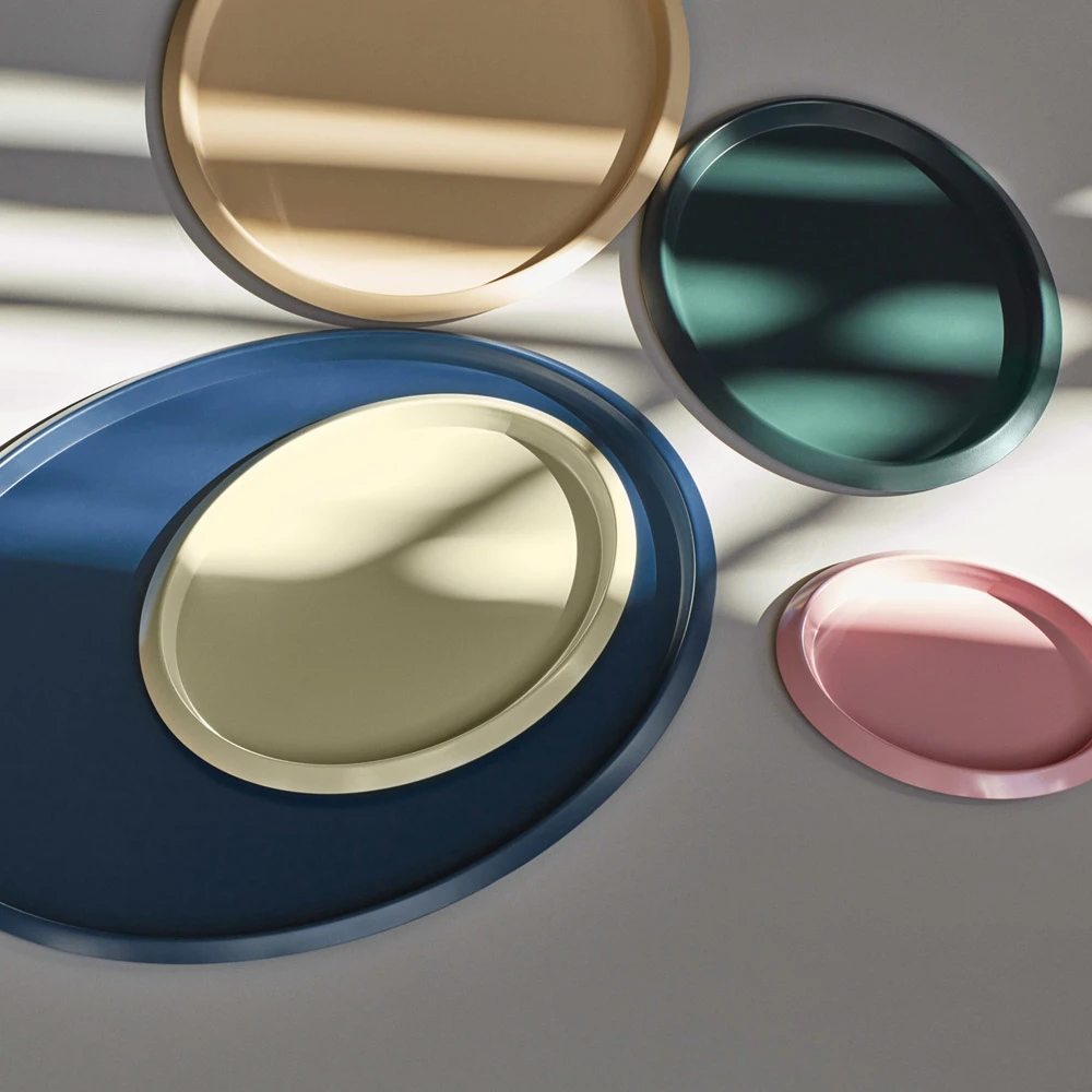 HAY Ellipse Tray M Beige 6 HAY Ellipse Tray M Beige