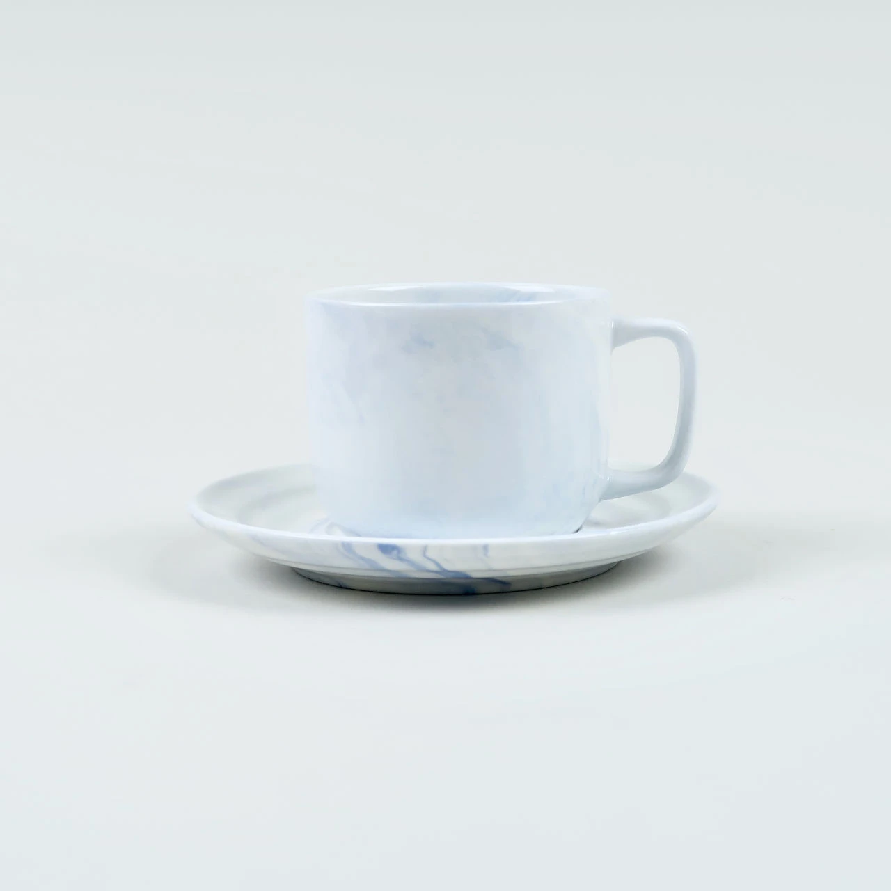 HAY Twist Cup & Saucer Blue Small Set of 2 5 HAY Twist Cup & Saucer Blue Small Set of 2