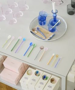 HAY Set of 2 Glass Spoons