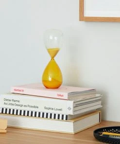 HAY Glass Sand Timer - Large - Light Yellow 17 HAY Glass Sand Timer - Large - Light Yellow