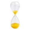 HAY Lemon Yellow Time Hourglass - Sand timer 15 min
