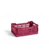 HAY Colour Crate S 4 L Plum