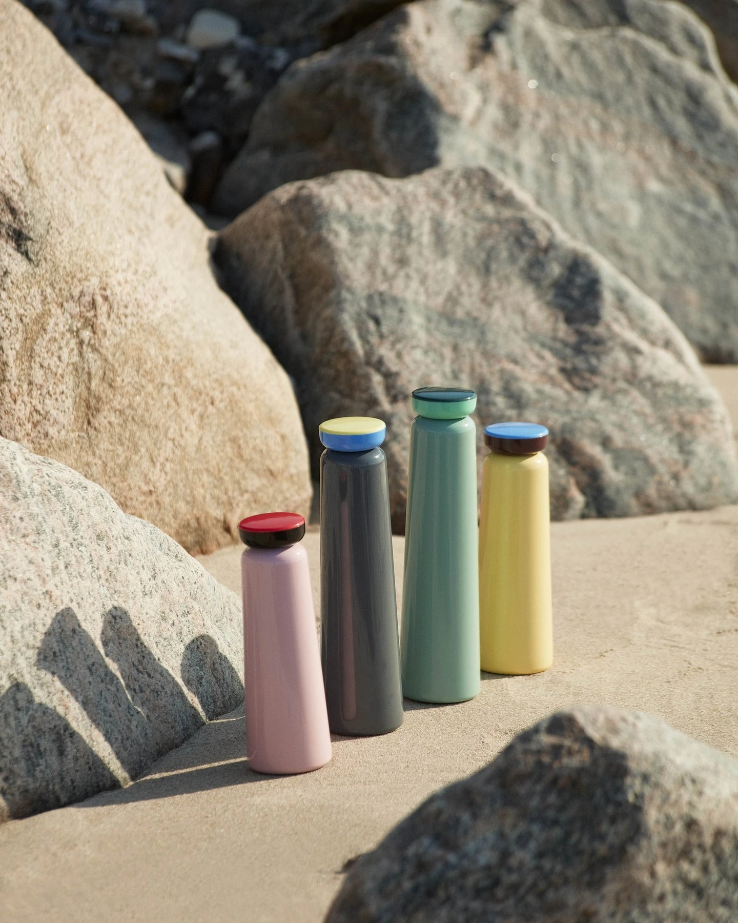 HAY 0.35L Light Pink Sowden Bottle 4 HAY 0.35L Light Pink Sowden Bottle