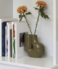 HAY W&S Vase Chubby Olive Green