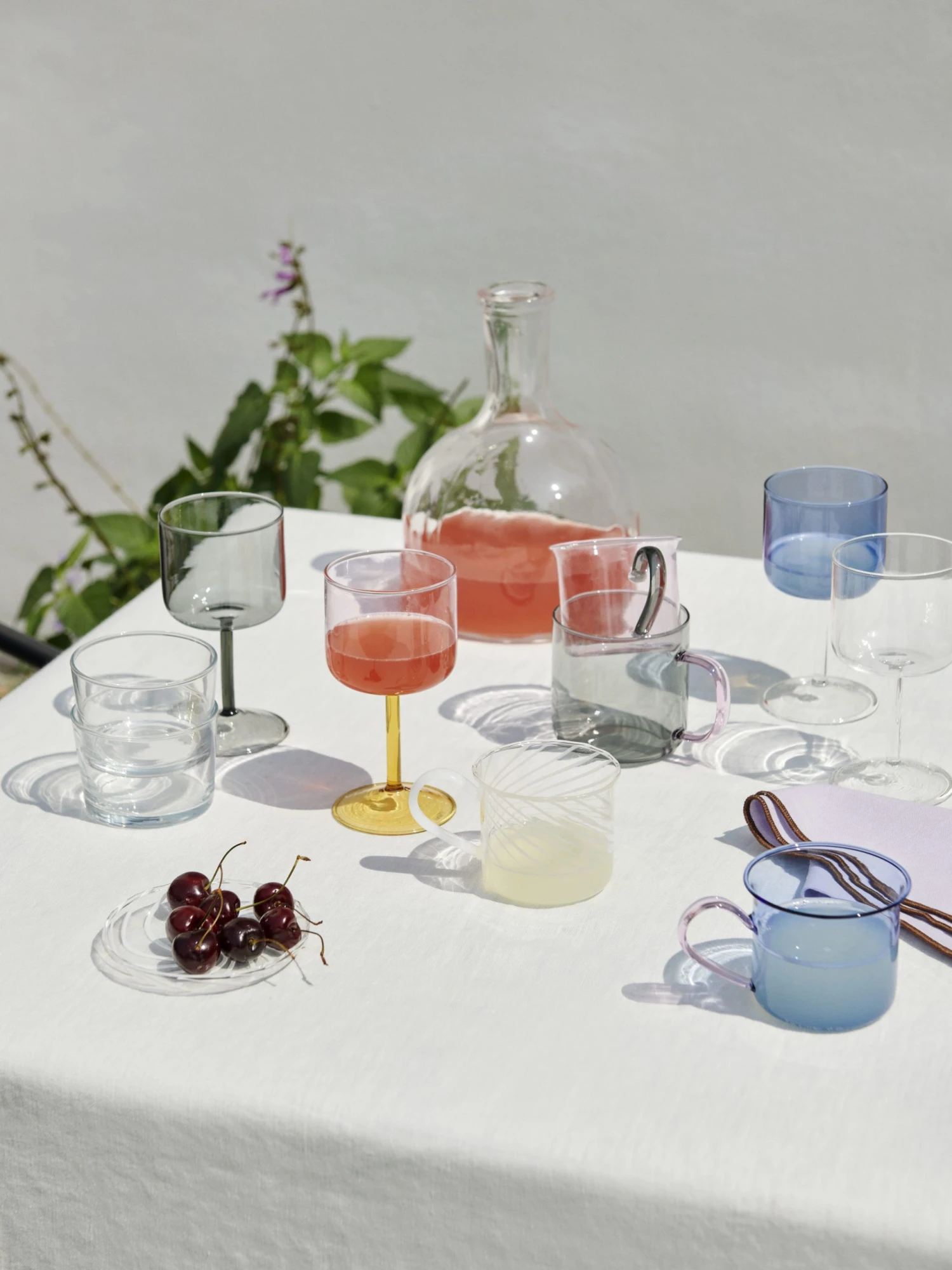 HAY tazze caffè set 2pz azzurra con manico rosa 4 HAY tazze caffè set 2pz azzurra con manico rosa