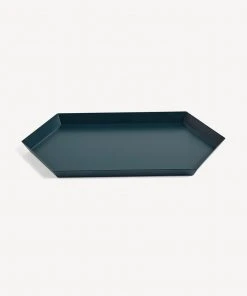 HAY Dark Green Steel Kaleido M Tray