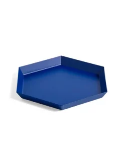 HAY Medium Electric Blue Kaleido Tray