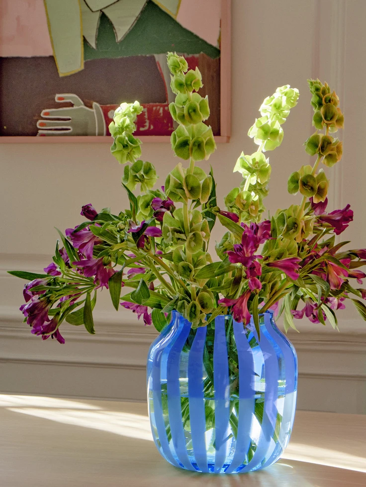 HAY Juice Vase / Wide Light Blue 5 HAY Juice Vase / Wide Light Blue