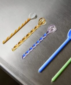 HAY cucchiaini in vetro piccoli conf.3pz 5 HAY cucchiaini in vetro piccoli conf.3pz