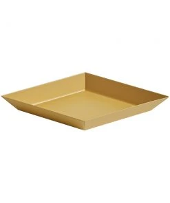HAY Extra Small Light Amber Kaleido Hexagon Tray