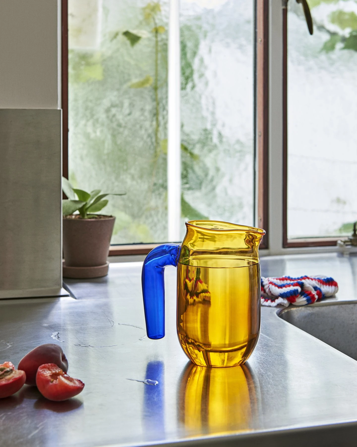 HAY Small Amber Jug 4 HAY Small Amber Jug