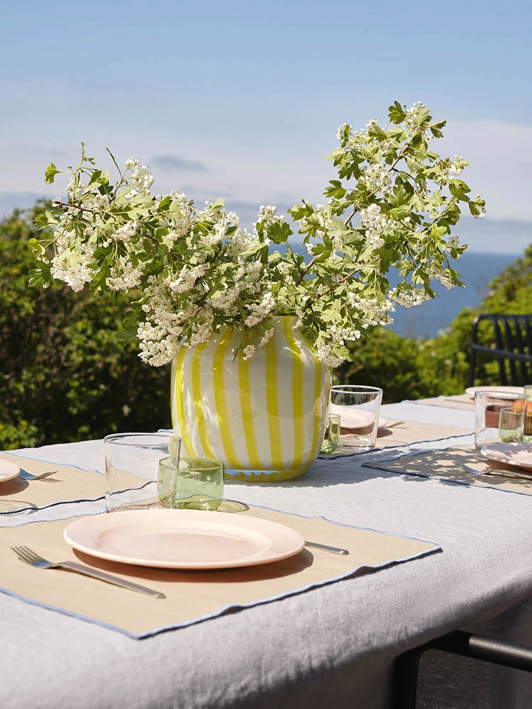 HAY Set of 4 Cotton Contour Place Mat 9 HAY Set of 4 Cotton Contour Place Mat