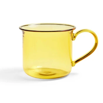 HAY Yellow Borosilicate Glass Cup 3 HAY Yellow Borosilicate Glass Cup