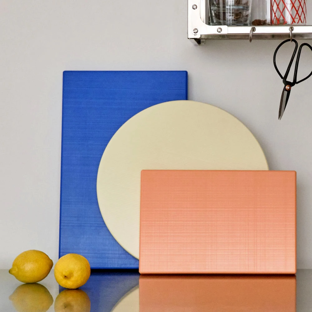 HAY Chopping Board Rectangular Peach M 4 HAY Chopping Board Rectangular Peach M