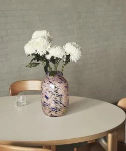 HAY Pink and Blue Round Splash Vase 7 HAY Pink and Blue Round Splash Vase