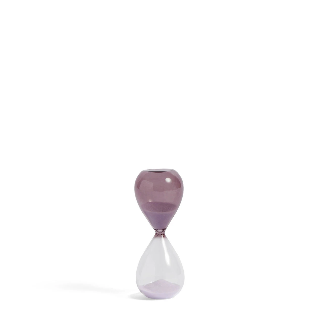HAY Glass Sand Timer - Small - Lavender 3 HAY Glass Sand Timer - Small - Lavender