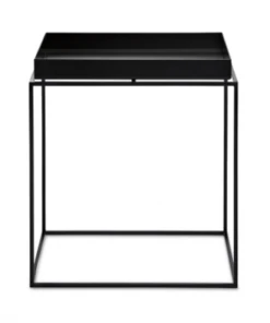 HAY Medium Black Square Tray Coffee Table