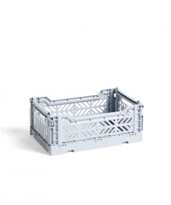 HAY Small Plastic Colour Crate 50 HAY Small Plastic Colour Crate